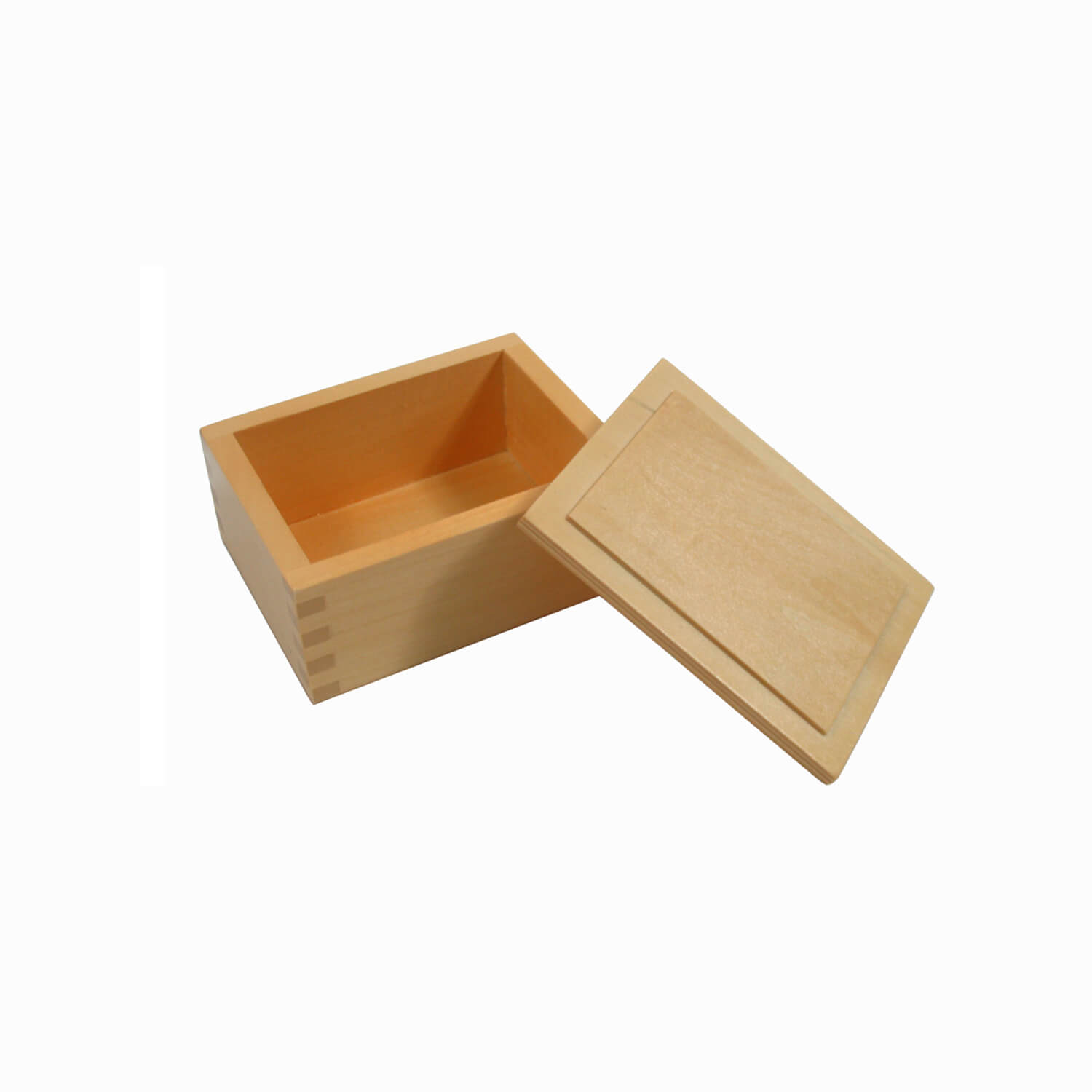 Wooden Box For Beads: 12x9.5x5.5cm
