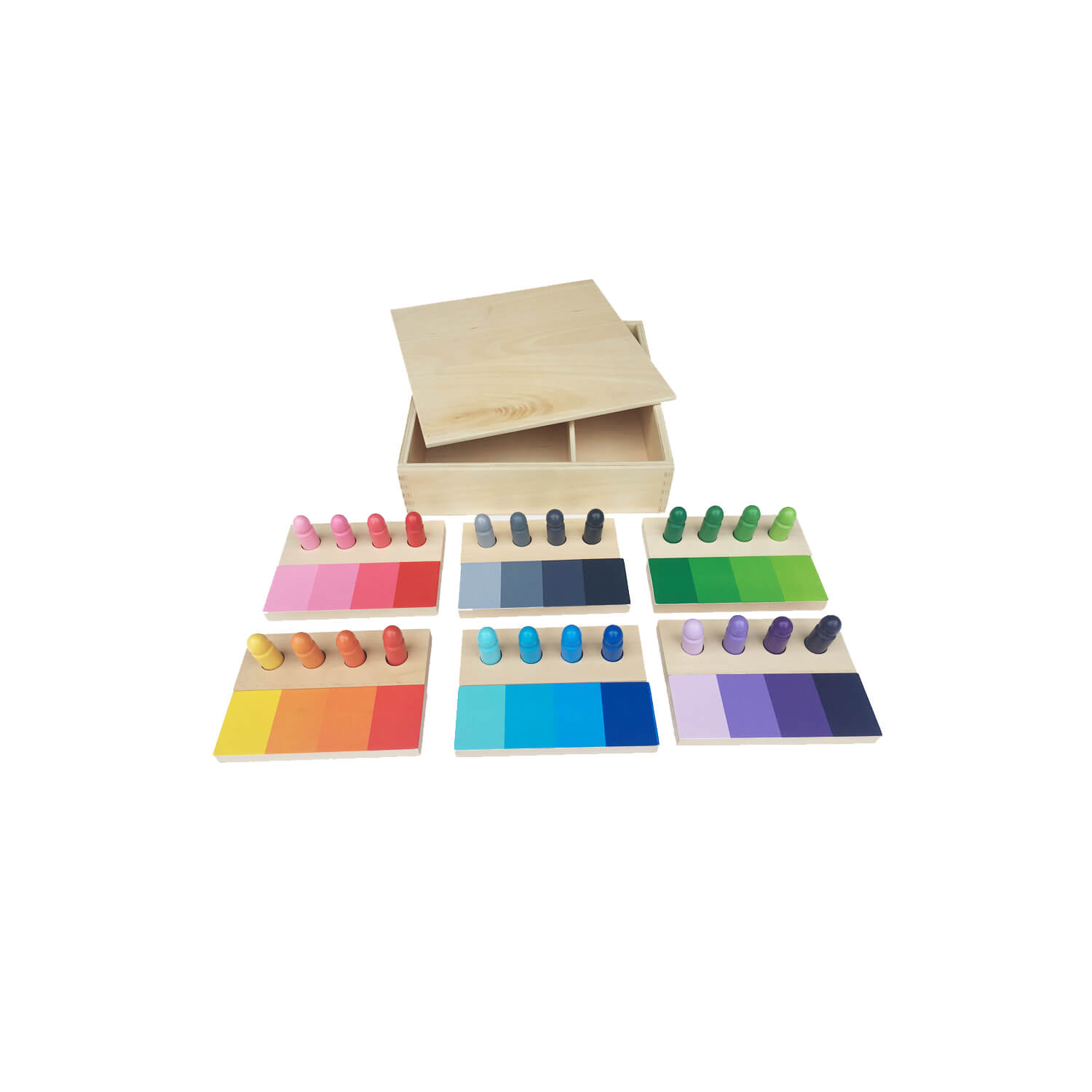 Wooden Color Resemblance Sorting Task
