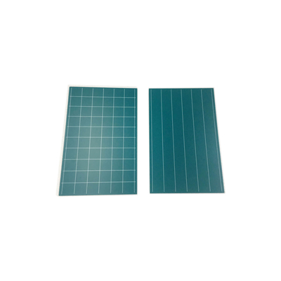 Greenboards With Lines And Square (written by Chalk): Set Of 2