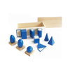 The Geometric Solids And Plane Figures With Box