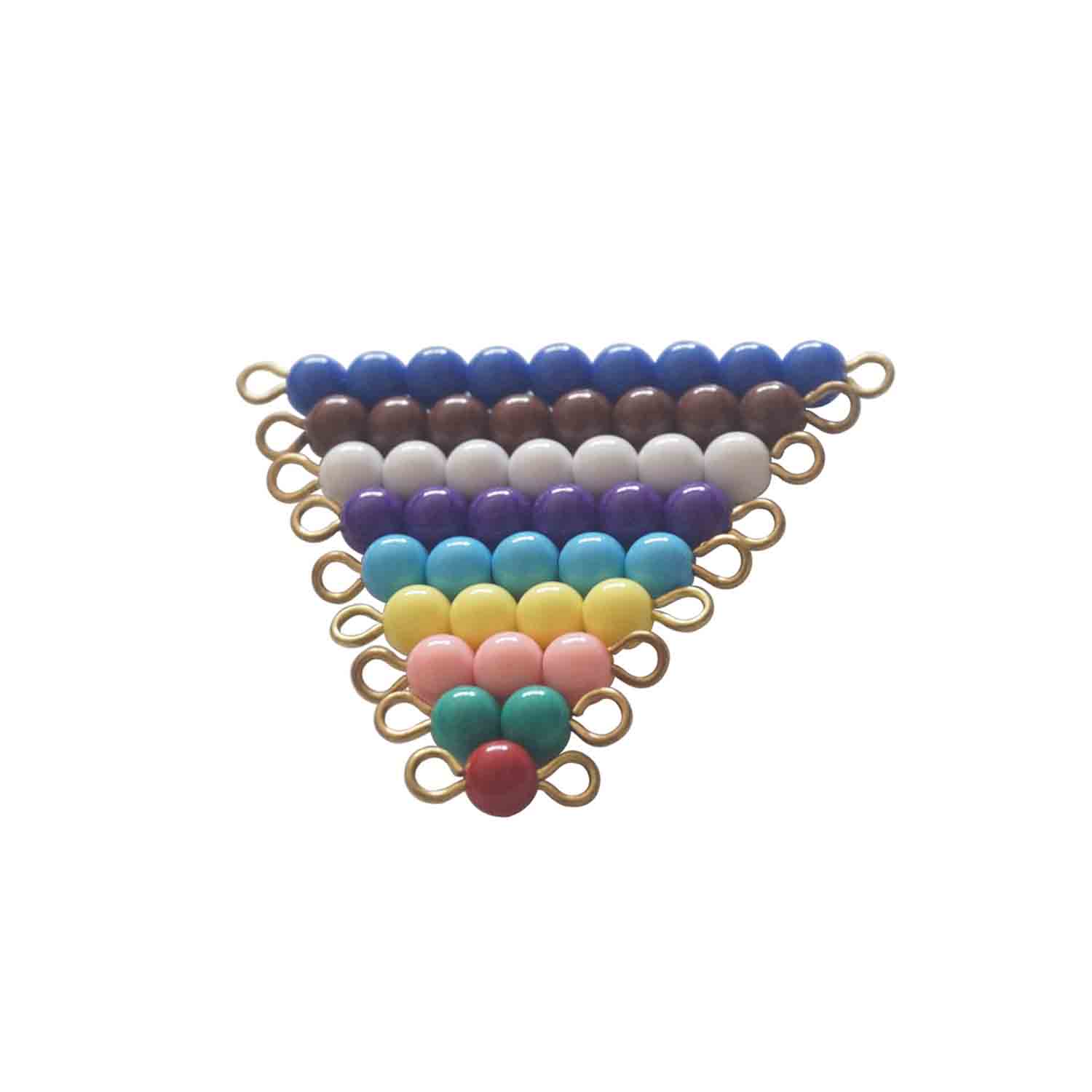 Colored Bead Stairs: 1-9