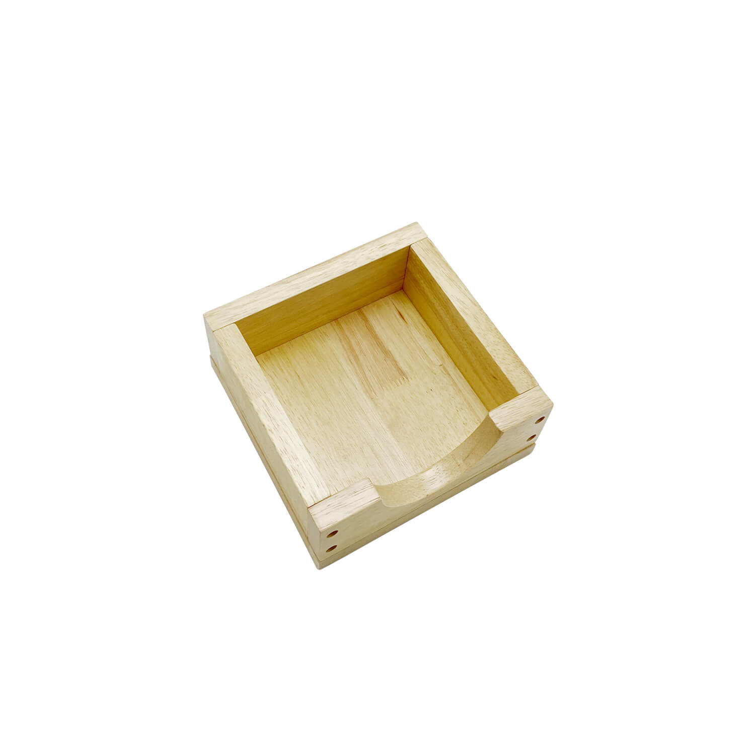 Inset Paper Box(15x15x7.7cm) Solid-wood