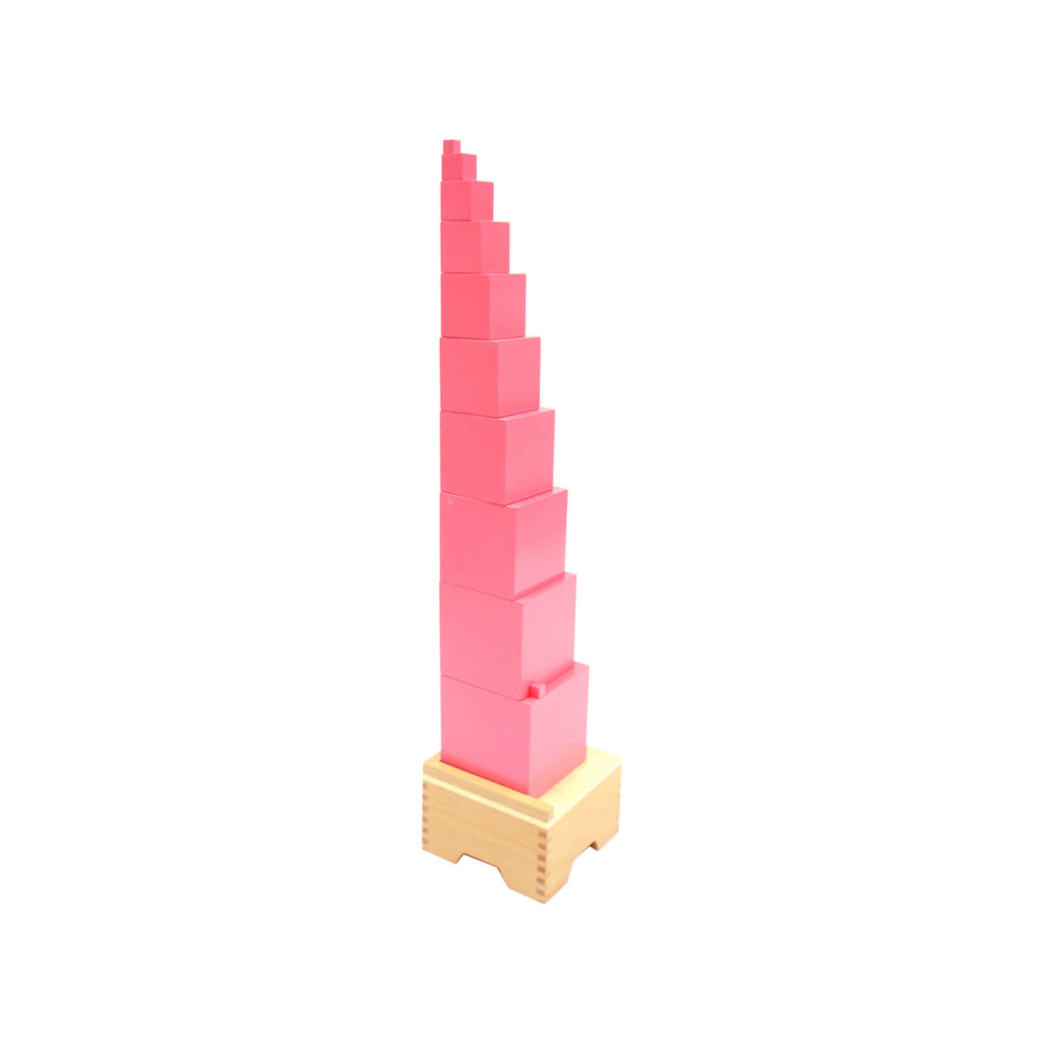 The Pink Tower With Stand
