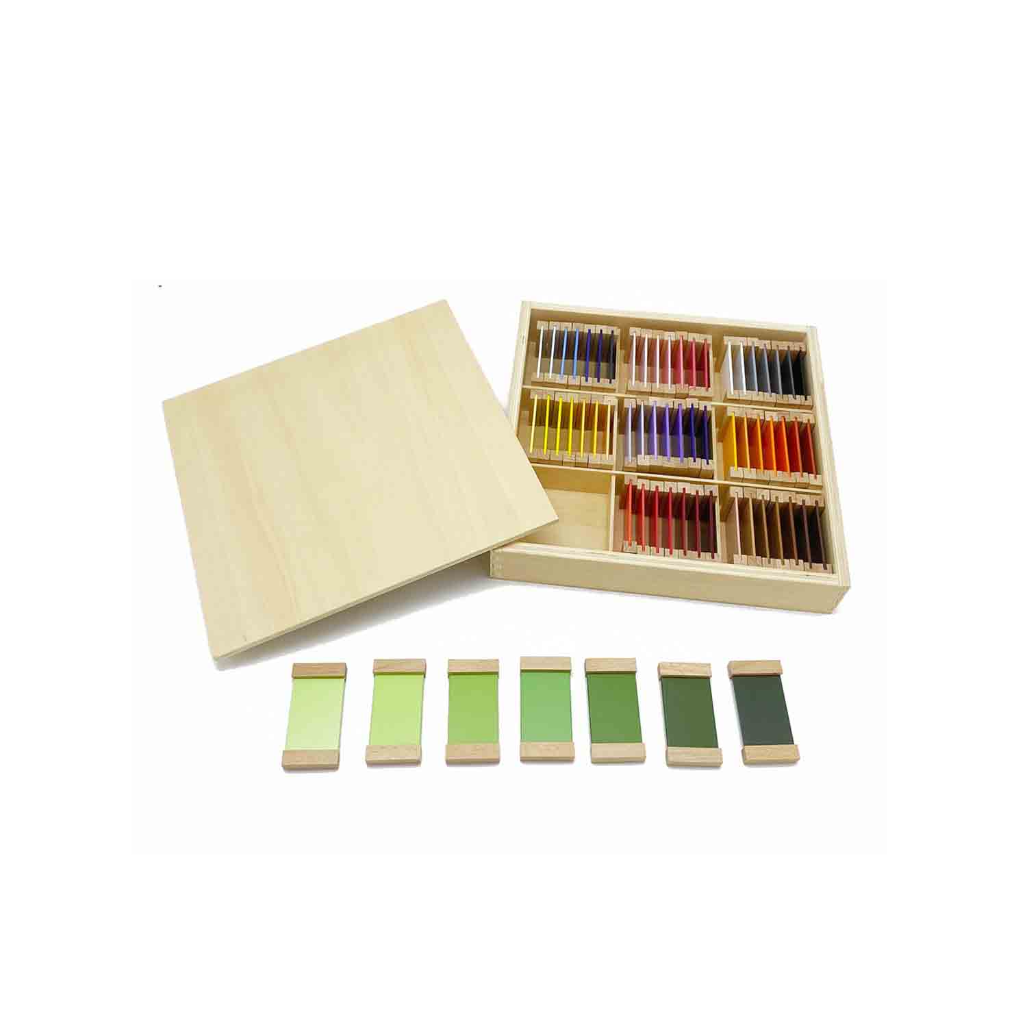 Third Box Of Wooden Color Tablets