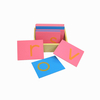 Sandpaper Letters With Box: Lower Case Print (English Version)
